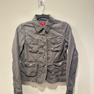 Women's Gray Utility Jacket